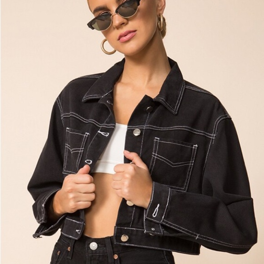 Black Denim Jacket